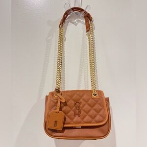 Steve Madden Tan Bag with Chain Strap